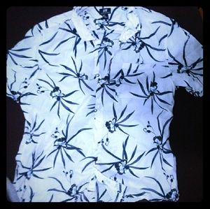 Floral dress shirt